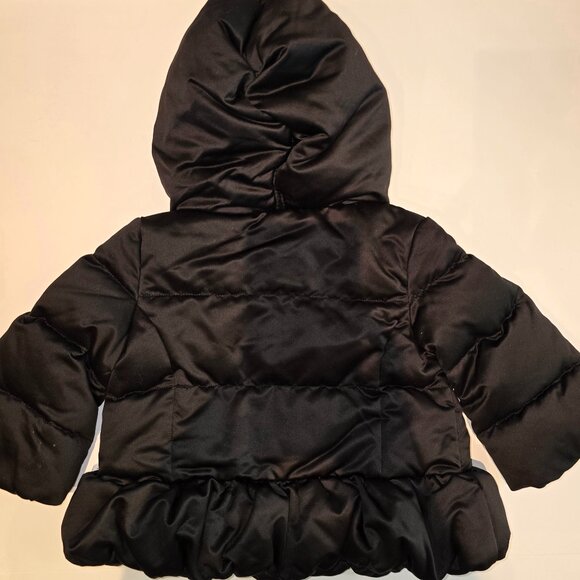 Ralph Lauren Black Stylish Puffer Jacket - Warm and Cozy for Your Little One - Picture 2 of 6